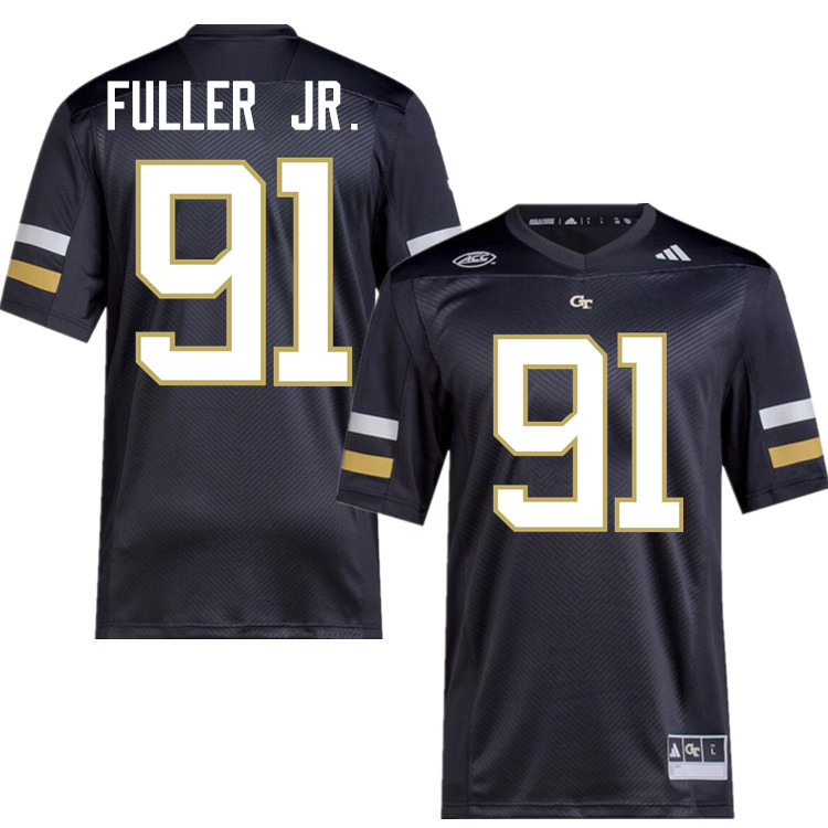 Andre Fuller Jr. Georgia Tech Jerseys,Georgia Tech Yellow Jackets College Football Uniforms-Black